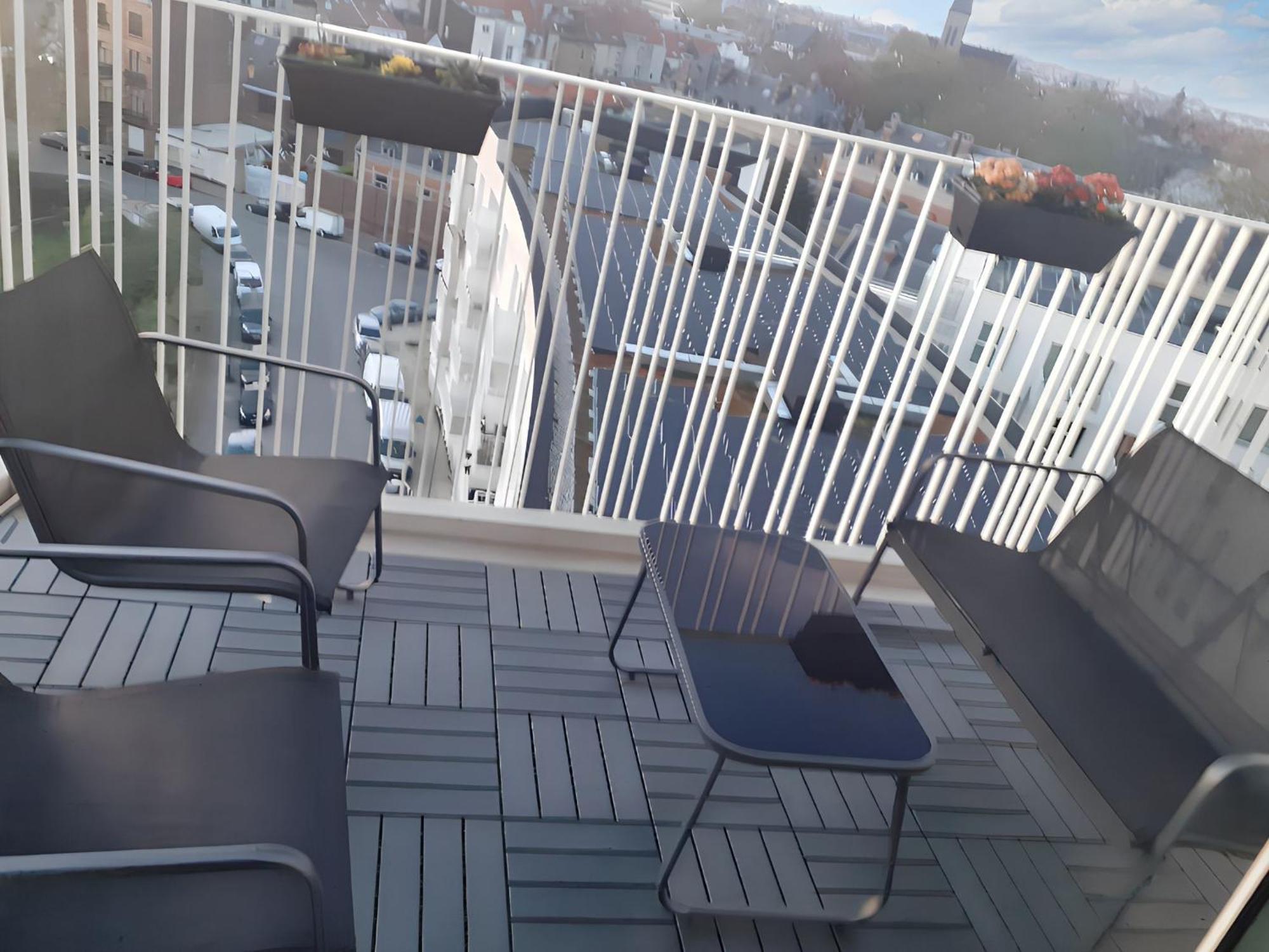 Modern Apartment In Cureghem Anderlecht 134 M² + Terrace Brüssel Exterior foto